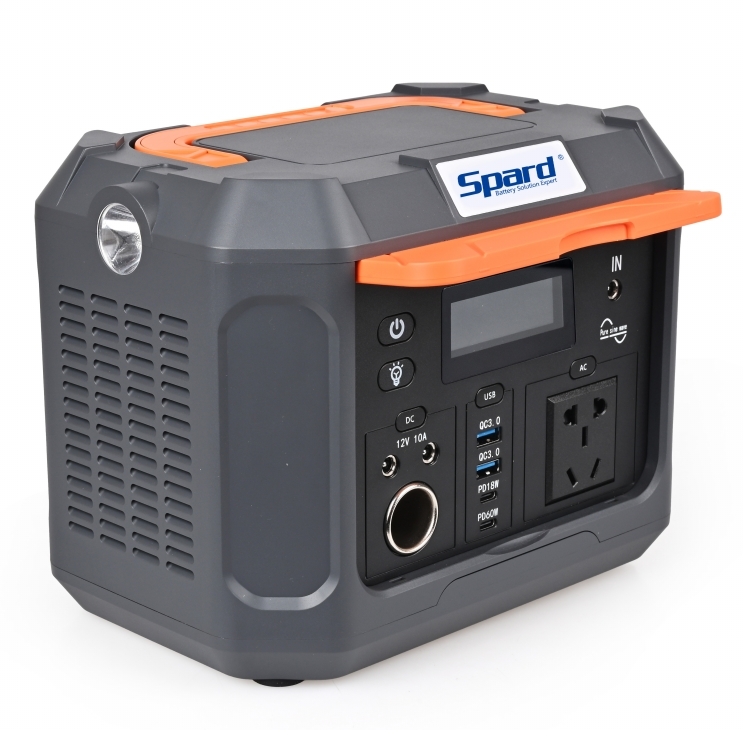 500W portable power station YT500Zpro 110V 220V with panel from Spard